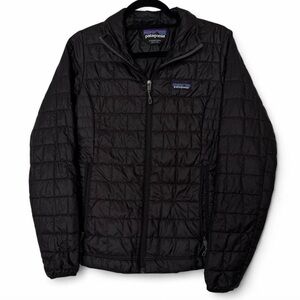 Patagonia Black Women’s Nano Puffer Jacket Size small